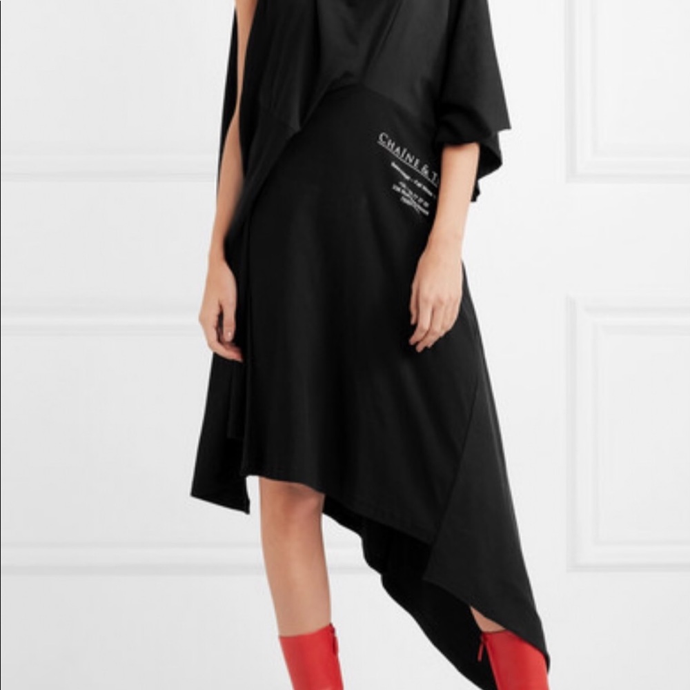 BALENCIAGA projection asymmetric dress
